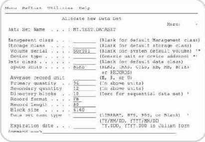     (Data Set)