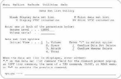 Утилита работы со списком наборов данных (Dslist)